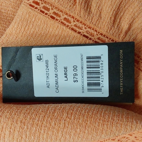 Peplum Lace Trim Tank | Frye | Large - Picture 8 of 11